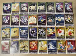 Vintage Japanese CCG Pokemon Carddass Card lot bulk sale w/ System File G54883 - Image 4