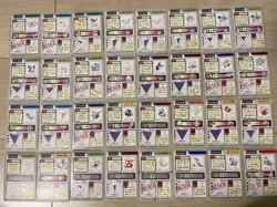 Vintage Japanese CCG Pokemon Carddass Card lot bulk sale w/ System File G54883 - Image 5