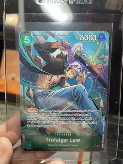 Trafalgar Law OP01-047 SR Alt Art The Best PRB-01 One Piece TCG Card NM/M CCG - Image 2