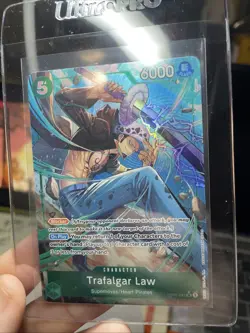 Trafalgar Law OP01-047 SR Alt Art The Best PRB-01 One Piece TCG Card NM/M CCG - Image 3