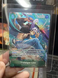 Trafalgar Law OP01-047 SR Alt Art The Best PRB-01 One Piece TCG Card NM/M CCG - Image 4