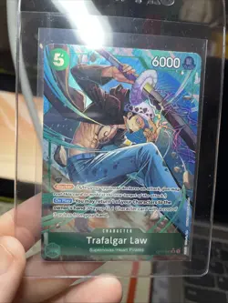 Trafalgar Law OP01-047 SR Alt Art The Best PRB-01 One Piece TCG Card NM/M CCG - Image 5