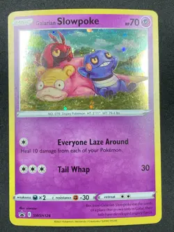 Galarian Slowpoke Promo SWSH: Sword & Shield Promo Cards SWSH126 LP - Image 1