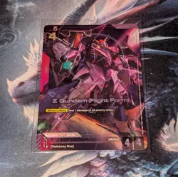 Gundam Card Game Steel Requiem Xi Gundam (Flight Form) (R+) Foil M/NM - Image 1