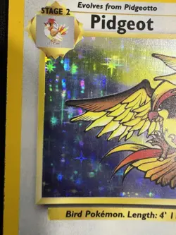 Pokemon Pidgeot Jungle 8/64 Holo 1999 WOTC TCG Card - MP - Image 2