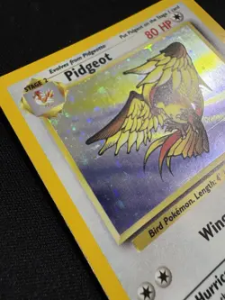 Pokemon Pidgeot Jungle 8/64 Holo 1999 WOTC TCG Card - MP - Image 4