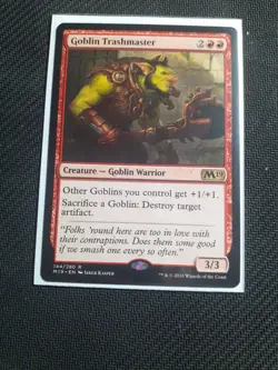 Goblin Trashmaster - Magic 2019 (M19) - Rare - MTG - Image 1