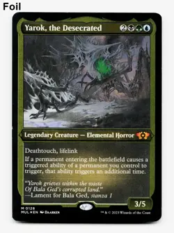 Yarok, the Desecrated (Foil Etched) - [Multiverse Legends] Magic - MTG MUL LP - Image 1