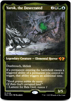Yarok, the Desecrated (Foil Etched) - [Multiverse Legends] Magic - MTG MUL LP - Image 3