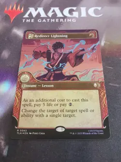 Mtg. Redirect Lightning. Foil Showcase. Avatar: The Last Airbender. Pack Fresh - Image 1