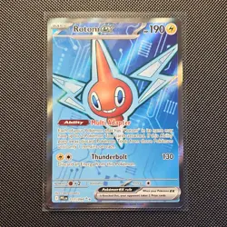 Rotom ex Ultra Rare 111/094 Phantasmal Flames Full Art Pokemon Card TCG ⚡ - Image 1