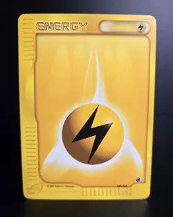 Pokemon TCG - Lightning Energy - 163/165 - E-Card Series: Expedition 2002 - MINT - Image 1