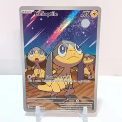 Pokemon Helioptile 143/132 NM Mega Evolution Illustration Rare - Image 1