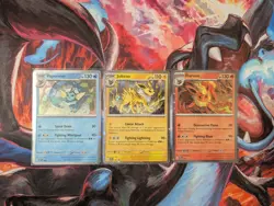 Pokemon Prismatic Evolutions - SVP 167 168 169 Flareon Vaporeon Jolteon - Promo - Image 1
