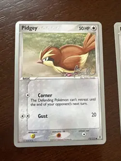Pokemon TCG Pidgey, Pidgeotto, Pidgeot World Championship 2006 Singles 10/112 - Image 2