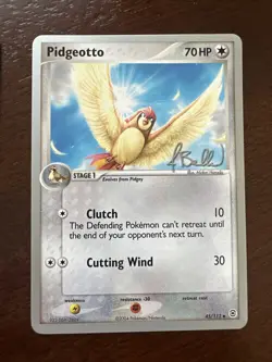 Pokemon TCG Pidgey, Pidgeotto, Pidgeot World Championship 2006 Singles 10/112 - Image 3
