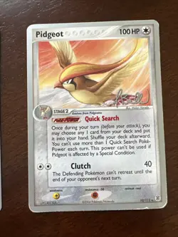 Pokemon TCG Pidgey, Pidgeotto, Pidgeot World Championship 2006 Singles 10/112 - Image 4