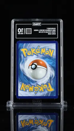 2020 POKEMON SWORD & SHIELD VIVID VOLTAGE #172 FULL ART/ALAKAZAM V PSA 10 TAG - Image 3