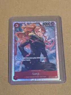 Sanji OP10-005 Royal Blood One Piece English TCG Super Rare SR - Image 1