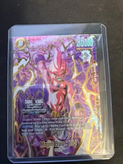 Majin Buu : Kid FB04-094 SR Dragon Ball Super Card Game Top Cut Alternate Art - Image 1
