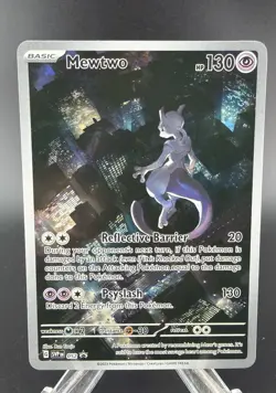 Mewtwo Holo Black Star Promo Card SVP052 52 TCG Pokemon Full Art - Image 1