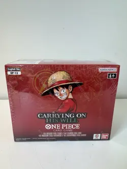 2x One Piece Card Game Carrying on His Will Booster Box - OP - 13 SEALED NEW - Image 2