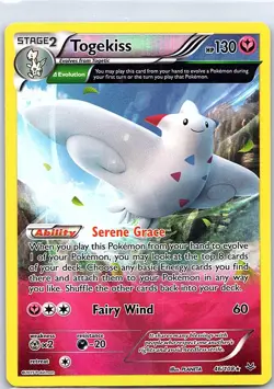 Togekiss 46/108 Holo XY - Roaring Skies - Pokemon Card - LP - Image 1