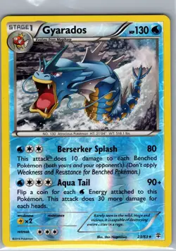 Gyarados 23/83 Reverse Holo Generations - Pokemon Card - NM - Image 1