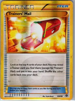 Trainers' Mail (Secret) 100/98 XY - Ancient Origins - Pokemon Card - LP - Image 1