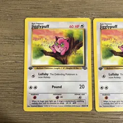 Pokemon Jigglypuff 54/64 Jungle Regular 1st Edition - set of 2 cards - Image 3