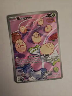 Pokemon Exeggcute 192/191 Sv08: Surging Sparks Holo. Near Mint Or better - Image 2