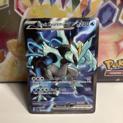 Pokemon TCG Surging Sparks Black Kyurem EX Holo Ultra Rare Card 218/191 - Image 1