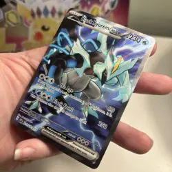 Pokemon TCG Surging Sparks Black Kyurem EX Holo Ultra Rare Card 218/191 - Image 5