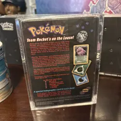 Pokemon Team Rocket Devastation & Trouble Theme Deck Factory Sealed 2000 - Image 2