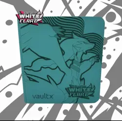 TheUnluckyCollector -Pokemon White Flare Engraved Vault X Binder (New, Sealed) - Image 1
