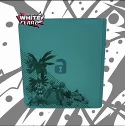 TheUnluckyCollector -Pokemon White Flare Engraved Vault X Binder (New, Sealed) - Image 2