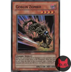 Yugioh Goblin Zombie CRMS-ENSE2 Super Rare Limited Edition LP - Image 1