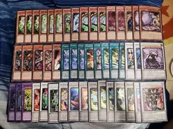 Yugioh 48 Card Psychic PUNK Deck Core Teleport Juraishin Foxy Tune Ogre Dance - Image 1