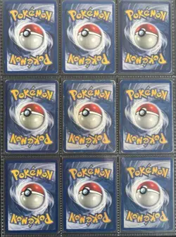 Complete Non Holo Base Set 17-102 WOTC Pokemon card collection 1999 Vintage - Image 2