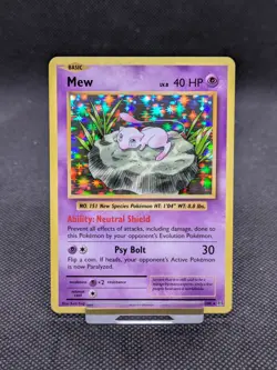 Lilypad Mew 53/108 XY Evolutions Ultra Rare Holo Pokemon Card LP-NM - Image 1