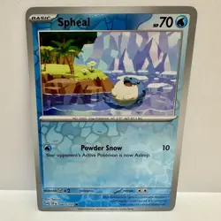Spheal 043/191 Reverse Holo Surging Sparks Pokemon Card TCG - Image 1