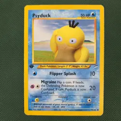 MP 1st Edition Psyduck 79/105 Neo Destiny Nintendo Pokemon Card - Image 1