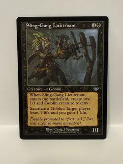 Sling-Gang Lieutenant (Retro Frame) - Modern Horizons 1 (MH1) Lightly Played - Image 1