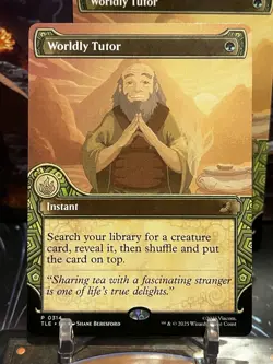 MTG | Worldly Tutor (Showcase) [Avatar TLE] NF - Image 1