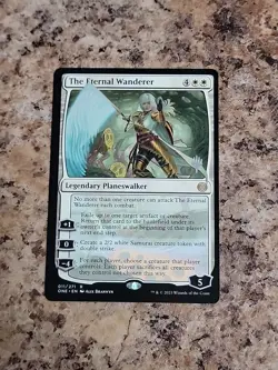 The Eternal Wanderer Promo Pack #11 Phyrexia All Will Be One Near Mint MTG - Image 1