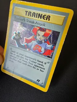 Pokemon WOTC Card - Rocket's Sneak Attack - Team Rocket - Holo Rare - 16/82 - HP - Image 3