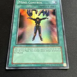 YUGIOH MIND CONTROL SUPER RARE WC5-EN003 - Image 4