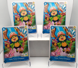 Tony Tony Chopper Playset - OP11-053 x4 - A Fist of Divine Speed - One Piece TCG - Image 1
