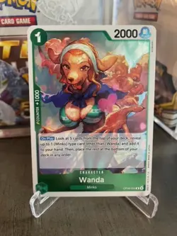 x4 Wanda OP08-034 Two Legends One Piece English NM Playset x4 - Image 2