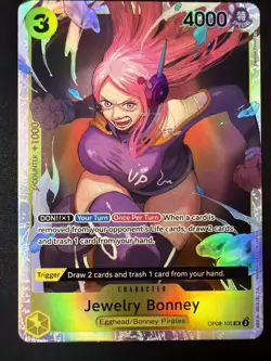 One Piece Jewelry Bonney OP08-105 SR Two Legends - Image 1